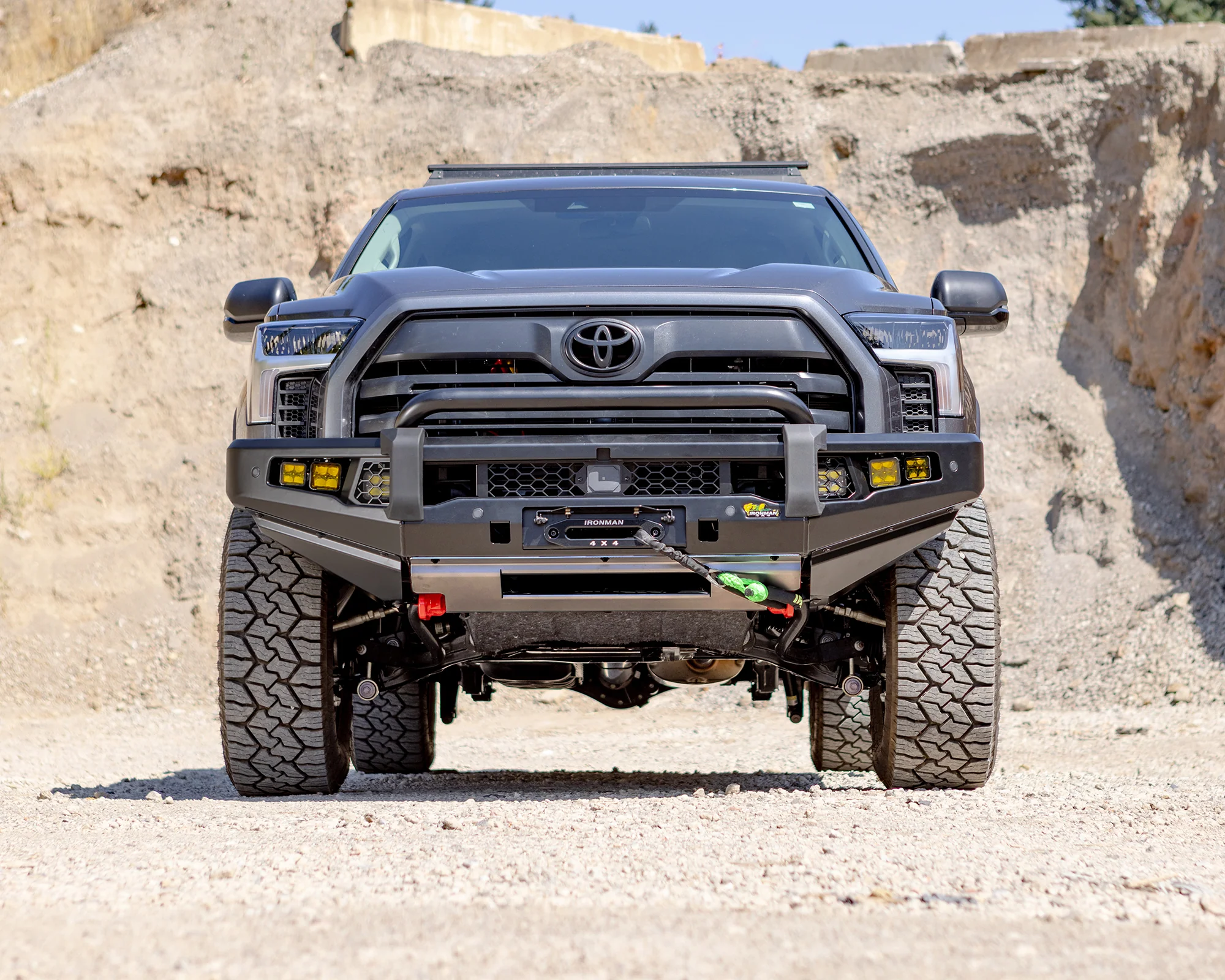 Apex Single Hoop Front Bumper for Toyota Tundra (2022+) - Image 4