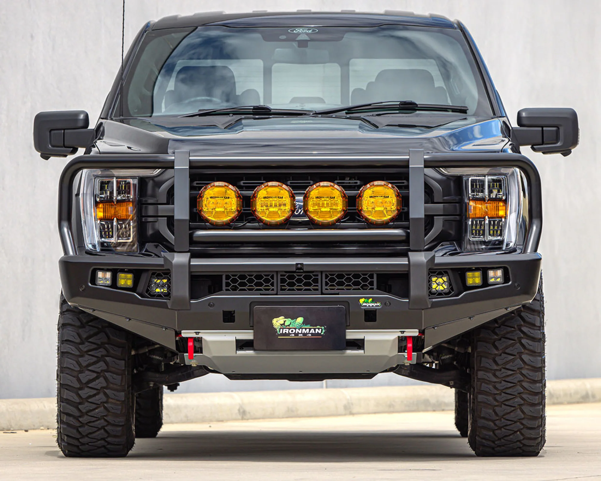 Apex Triple Hoop Front Bumper for Ford F-150 (2021-2024) - Image 4