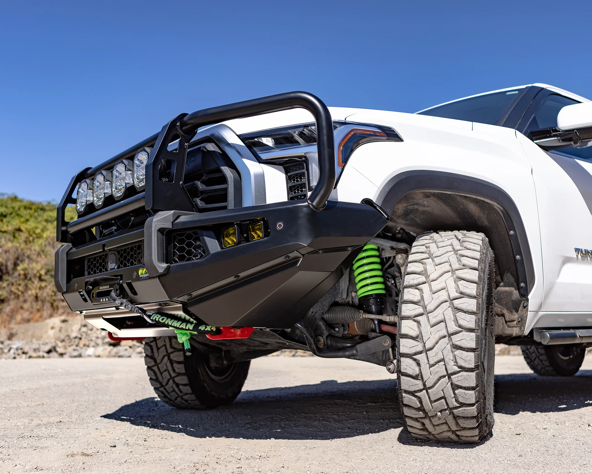 Apex Triple Hoop Front Bumper for Toyota Tundra (2022+) - Image 6